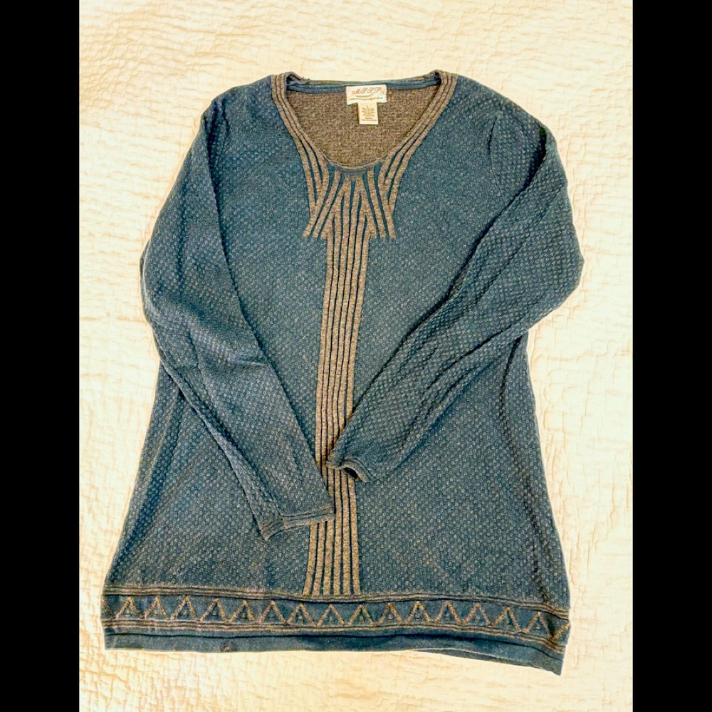 MSSP tunic sweater. Sz LG